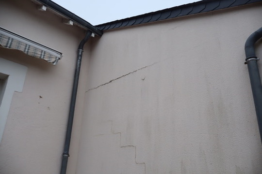 Fissure en escalier